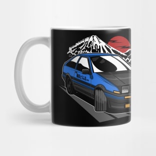 blue  ae86 hachiroku Mug